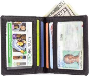 img 3 attached to Streamlining Your Style: Big Skinny Metro Bi Fold Wallet - Boosting Storage and Minimizing Bulk!