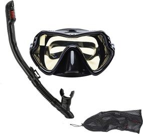 img 2 attached to Elokipoe Panoramic Anti Leak Professional Snorkeling