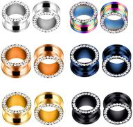 stainless gauges tunnels stretchers expander logo