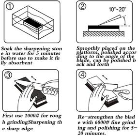 img 1 attached to Многофункциональный двухсторонний точильный камень Annurssy Waterstone