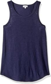 img 2 attached to 👚 Little Girls' Basic Tank Top by Splendid Girls' Clothing