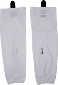img 1 attached to FIRSTAR Performance Hockey Socks White