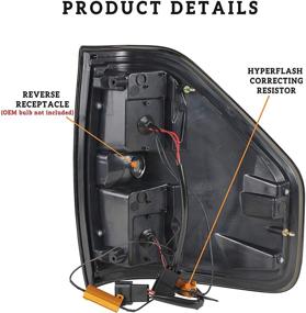 img 2 attached to KEWISAUTO Taillights Replacement 2009 2014 Accessories