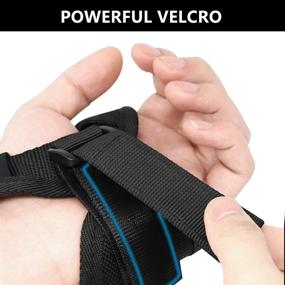 img 2 attached to 🔁 360 Degree Panoramic Swiveling Hand Glove Mount - ParaPace Wrist Strap Mount for GoPro Hero 10/9/8/7/6/5s/5/4s/4/3+, YI Discovery, SJCAM, AKASO