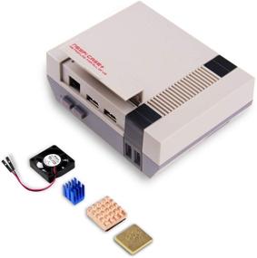 img 3 attached to NESPi корпус Plus для Raspberry Pi 3 B+ 🎮 с вентилятором охлаждения, радиаторами и безопасным выключением - Retroflag