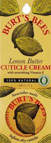 img 3 attached to 🍋 Burt's Bees Lemon Butter Cuticle Cream - Natural & Nourishing - Pack of 6 (0.6oz Tin)