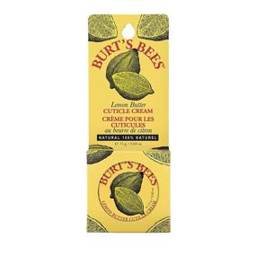 img 4 attached to 🍋 Burt's Bees Lemon Butter Cuticle Cream - Natural & Nourishing - Pack of 6 (0.6oz Tin)