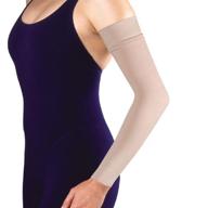 💪 bsn medical 101421 jobst bella lite arm sleeve with silicone band, 20-30 mmhg, large, regular, beige - ultimate compression support for arm comfort логотип