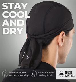 img 3 attached to Sweat Wicking Cooling Helmet Liner Outdoor Recreation for Outdoor Clothing