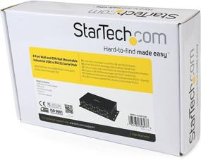 img 1 attached to 🔌 Enhance Connectivity with StarTech Com USB Serial Adapter Hub for Industrial Electrical Systems