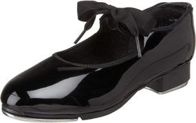 img 4 attached to 👠 Tap into Style and Comfort with Capezio Women's N625 Jr. Tyette Tap Shoe