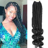 6packs 18inch crochet extension strands logo