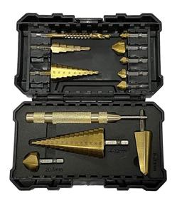 img 4 attached to 🔩 Enhance Precision with NordWolf 12 Piece Titanium Countersink Automatic Set