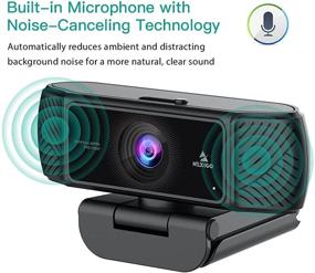 img 2 attached to 📸 Enhance Your Online Interactions with the 2021 AutoFocus 1080P Webcam: NexiGo N680 Business Streaming USB Web Camera with Microphone, Software, and Privacy Cover for Zoom, Skype, and More!