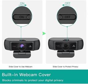img 3 attached to 📸 Enhance Your Online Interactions with the 2021 AutoFocus 1080P Webcam: NexiGo N680 Business Streaming USB Web Camera with Microphone, Software, and Privacy Cover for Zoom, Skype, and More!