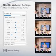 📸 enhance your online interactions with the 2021 autofocus 1080p webcam: nexigo n680 business streaming usb web camera with microphone, software, and privacy cover for zoom, skype, and more! logo