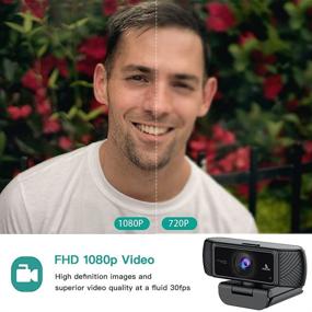 img 1 attached to 📸 Enhance Your Online Interactions with the 2021 AutoFocus 1080P Webcam: NexiGo N680 Business Streaming USB Web Camera with Microphone, Software, and Privacy Cover for Zoom, Skype, and More!