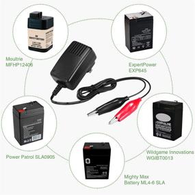 img 3 attached to ⚡ [UL Listed] 6-Volt Charger for Moultrie Battery (Input 100-240V, Output 6V 0.6A) - Enhanced SEO