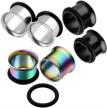 jovivi mix color stainless tunnels stretcher logo