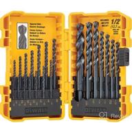 img 1 attached to DEWALT 21 Pack Black Oxide Twist review by Denise Davis