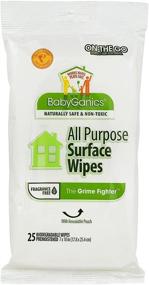 img 2 attached to 👶 Babyganics Fragrance-Free All Purpose Wipes - 25 ct