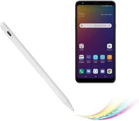 img 4 attached to 🖊️ White Bbata Active Stylus for LG Stylo 6/5 - Digital Pencil for Sketching, Note-Taking, and Compatible with Stylo 6/5 Stylus Pen