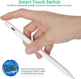 img 3 attached to 🖊️ White Bbata Active Stylus for LG Stylo 6/5 - Digital Pencil for Sketching, Note-Taking, and Compatible with Stylo 6/5 Stylus Pen