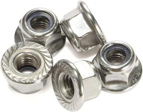 img 4 attached to M12 1 75 Serrated Flanged Locknuts Stainless