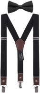 🌞 sunnytree adjustable elastic suspenders - boys' accessories for inches suspenders logo