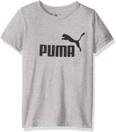 футболка puma boys' no. 1 logo: стильная и удобная одежда для мальчиков логотип