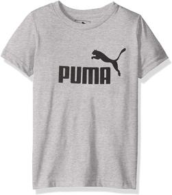 img 3 attached to Футболка PUMA Boys' No. 1 Logo: Стильная и удобная одежда для мальчиков