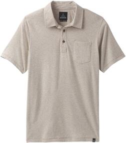 img 1 attached to 👕 PrAna Short Sleeve Khaki Small: Comfortable and Versatile Everyday Wear