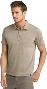 img 4 attached to 👕 PrAna Short Sleeve Khaki Small: Comfortable and Versatile Everyday Wear