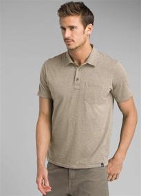 img 3 attached to 👕 PrAna Short Sleeve Khaki Small: Comfortable and Versatile Everyday Wear