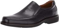 ecco seattle loafer black medium: classic style and comfort in every step logo