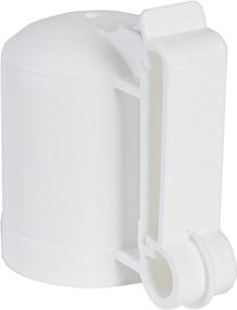 img 3 attached to 🔌 White Zareba ITCPW-Z T-Post Safety Cap and Insulator, Pack of 10