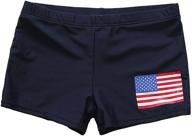 🩳 beautyin toddler boy's swim trunks: printed swim shorts for quick dry beachwear logo