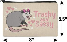 img 1 attached to 🗑️ Revolutionary Trashy Opossum Makeup Organizer: Your Ultimate Cosmetics Caddy!
