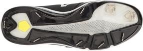 img 1 attached to Mizuno Dominant Baseball Shoes White Black