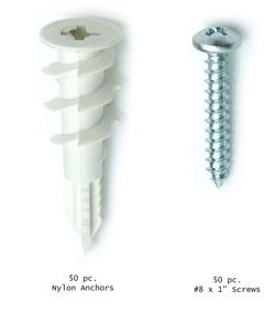 img 1 attached to 🔩 CONFAST Self Drilling Drywall Hollow Wall Anchors: Optimal Fastening Solutions for Anchors