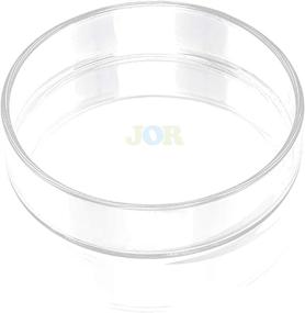 img 2 attached to 🦐 JOR Shrimp Feed Bowl: 2.5-Inch Wide Glass Basin for Optimal Feeding - Heavy-Duty, Transparent & Durable – 1 pc Pack