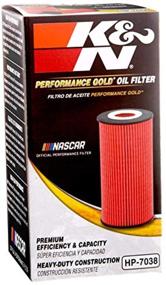 img 4 attached to Enhance Engine Performance with the K&amp;N HP-7038 Oil Filter
