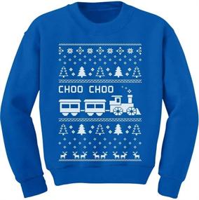 img 4 attached to 🎄 Stay Festive with TeeStars Robot Christmas Sweater Sweatshirt for Boys' Clothing