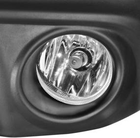 img 3 attached to 🚘 DNA Motoring FL-ZTL-175-CH Fog Light with Switch for 2016-2017 Honda Civic Sedan/Coupe