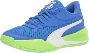 img 4 attached to 🏀 PUMA Triple Basketball White Unisex Girls' Shoes: Athletic Performance & Style