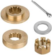 🚀 enhance performance with vif installation hardware kits for yamaha outboard propellers: 40-55hp/60-85hp/150-300hp - complete with thrust washer, spacer, nut, washer, and cotter pin логотип
