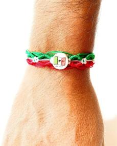 img 1 attached to Mexico Friendship Bracelets Mexican Tricolor