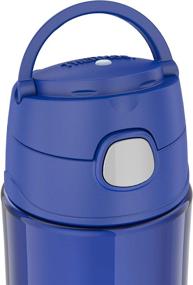 img 3 attached to 🍇 Blueberry Thermos Funtainer 16 oz Plastic Hydration Bottle with Spout