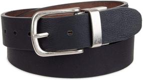 img 2 attached to 👖 Levis Boys' Reversible Beveled Belts: Trendy Medium Inches Accessories for Style-savvy Teens