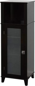 img 4 attached to 🏠 Zenna Home E8858CH Espresso Classic Linen Cabinet